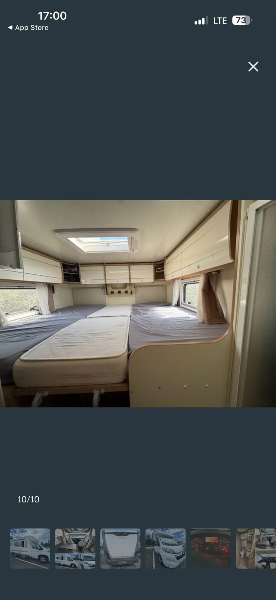 Giottiline terry T32 2019 con.camas gemelas + cama convertible