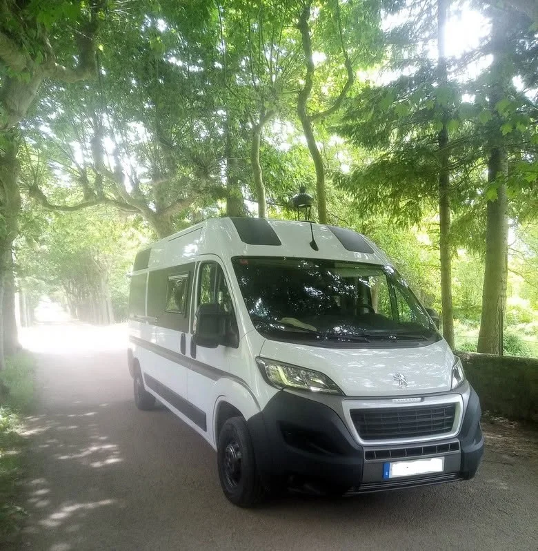 peugeot boxer l3h2 camper 4 plazas con placa solar y lifepo